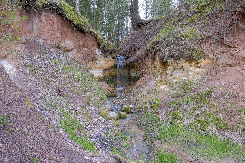 Omiķi Ravine in Spring