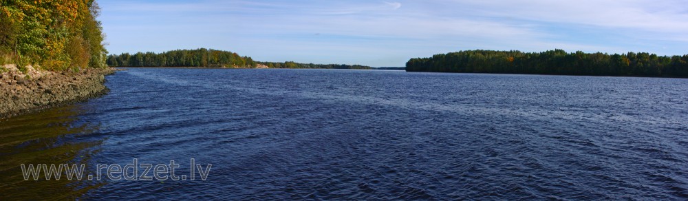 Daugavas panorāma pie Kokneses