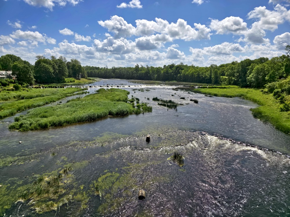 View of the Venta Rapid from the Bridge