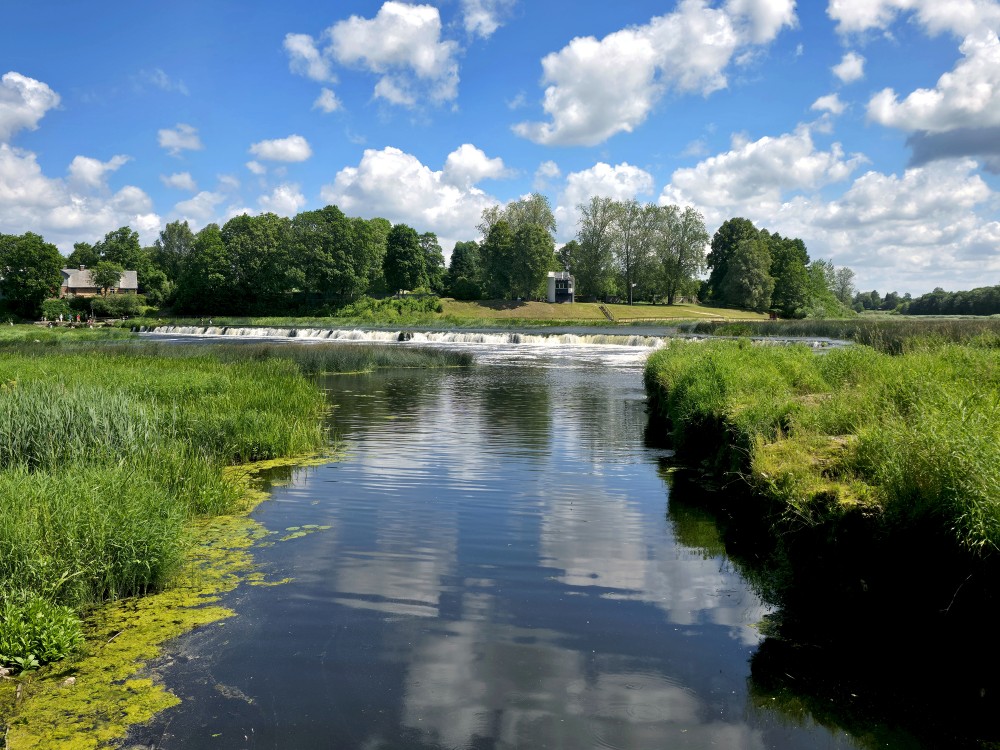 Ventas rumba saulainā vasaras dienā