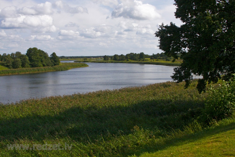 River Venta landscape, Latvia