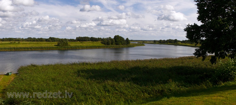River Venta landscape, Latvia