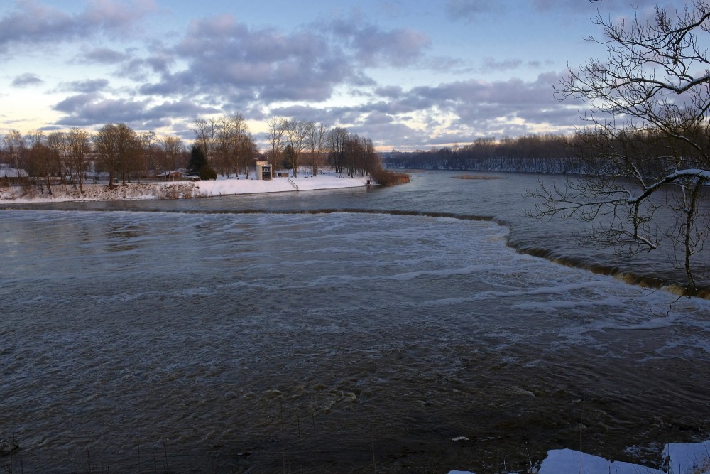 Venta River in January