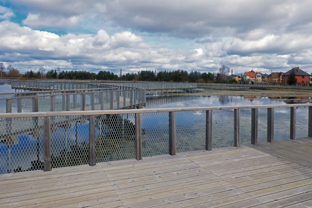 Labyrinths of Svēte Floodplain Meadow Boardwalks