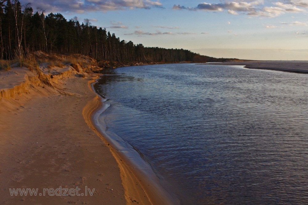 Irbe River Estuary