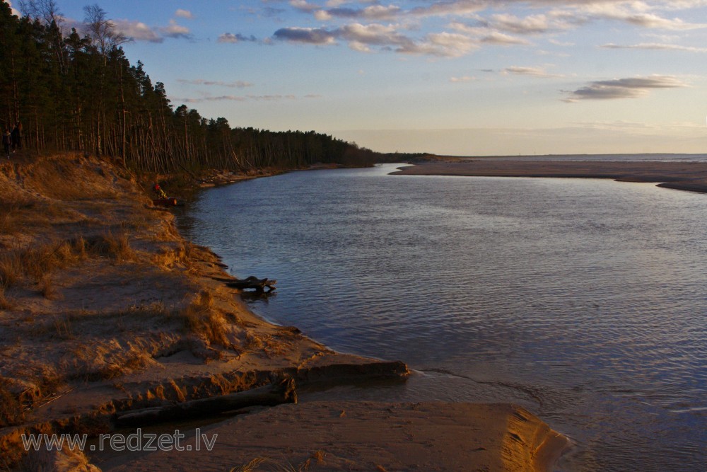 Irbe River Estuary