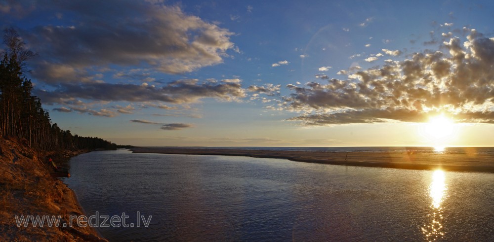 Irbe River Estuary