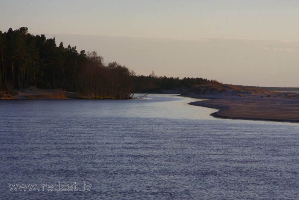 Irbe River Estuary