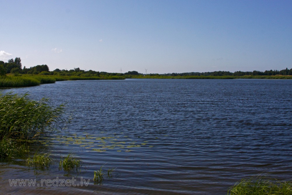 River Venta landscape, Latvia