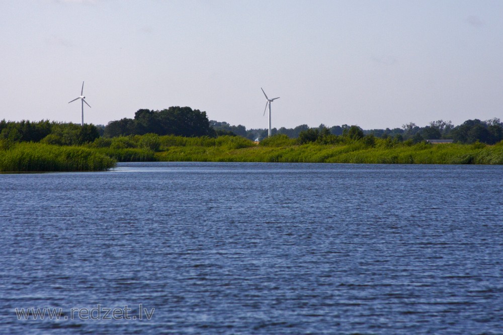 River Venta landscape, Latvia