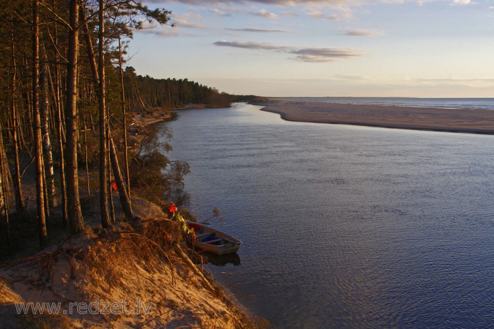 Irbe River Estuary