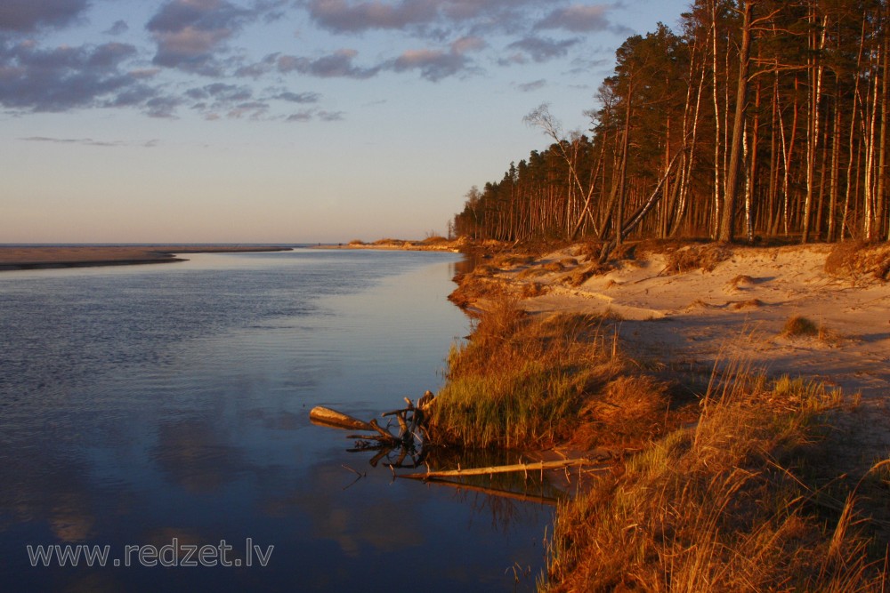 Irbe River Estuary