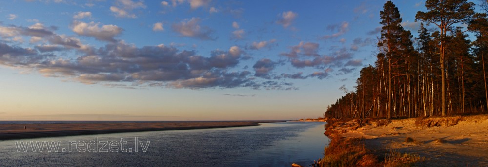 Irbe River Estuary