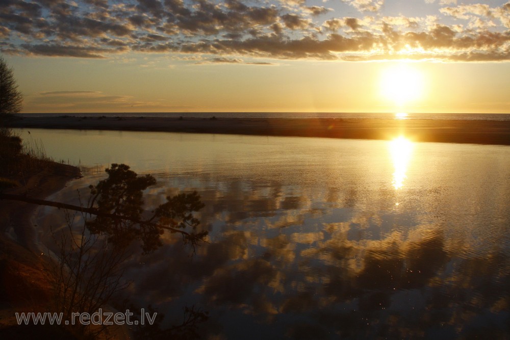 Irbe River Estuary