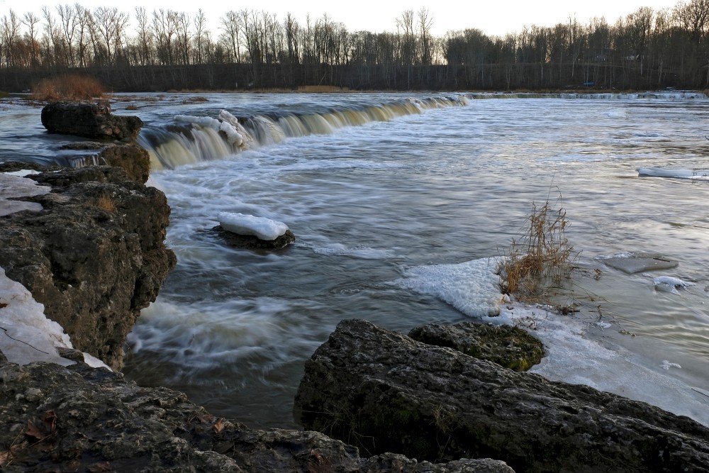 Venta Rapid in the thaw of February