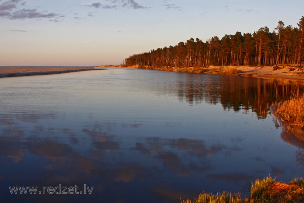 Irbe River Estuary