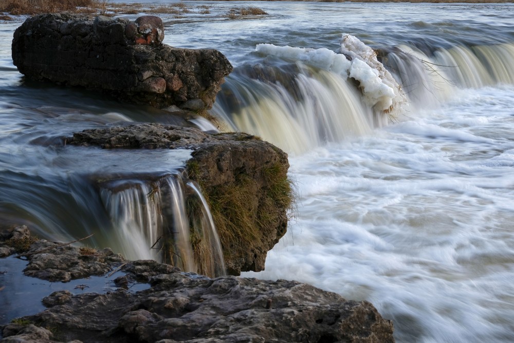 Venta Rapid in the thaw of February