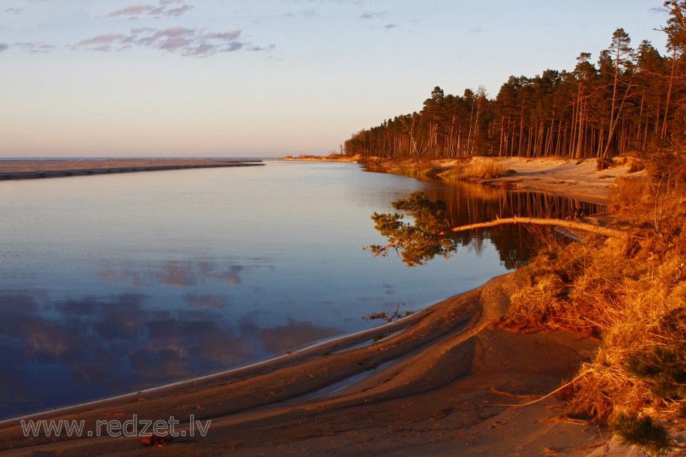 Irbe River Estuary