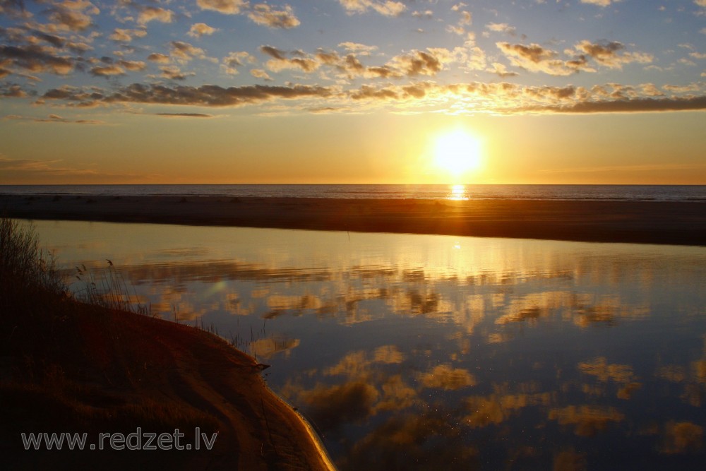 Irbe River Estuary