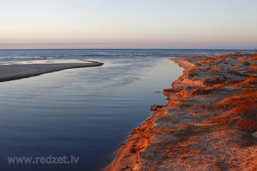 Irbe River Estuary