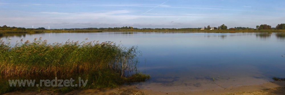 Panorama Venta river, Latvia