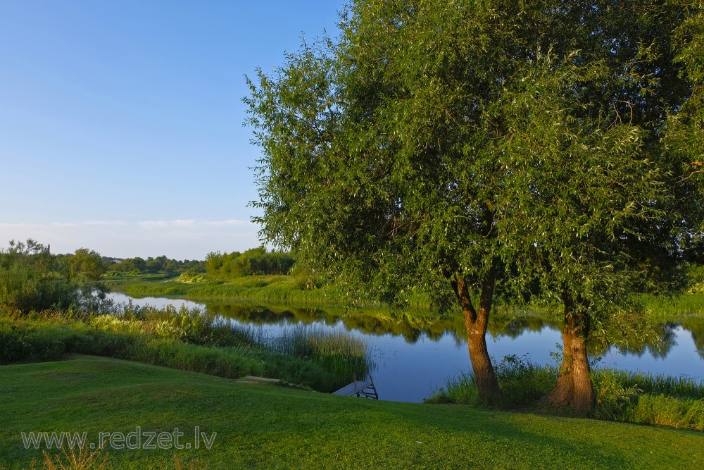 Dubna River Landscape