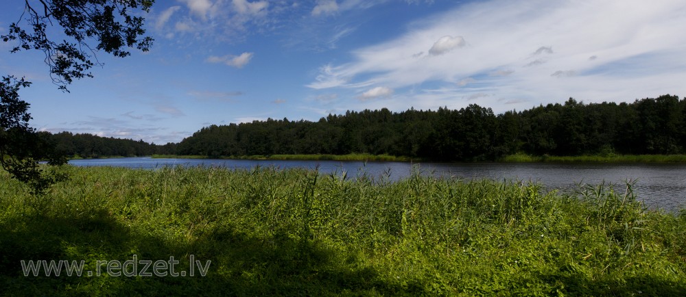 River Venta landscape, Latvia