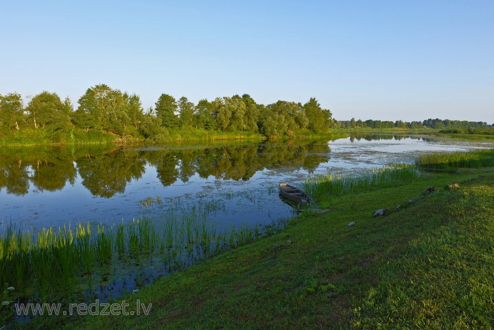 Dubna River Landscape
