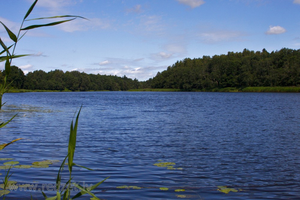River Venta landscape, Latvia