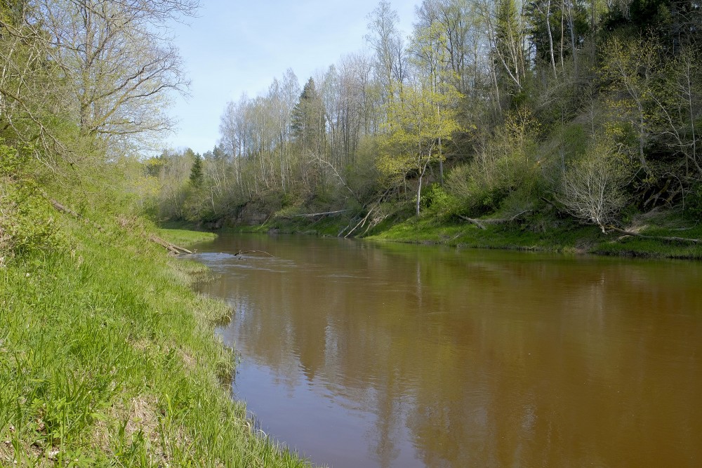 Abavas ainava, Muižarāju klintis