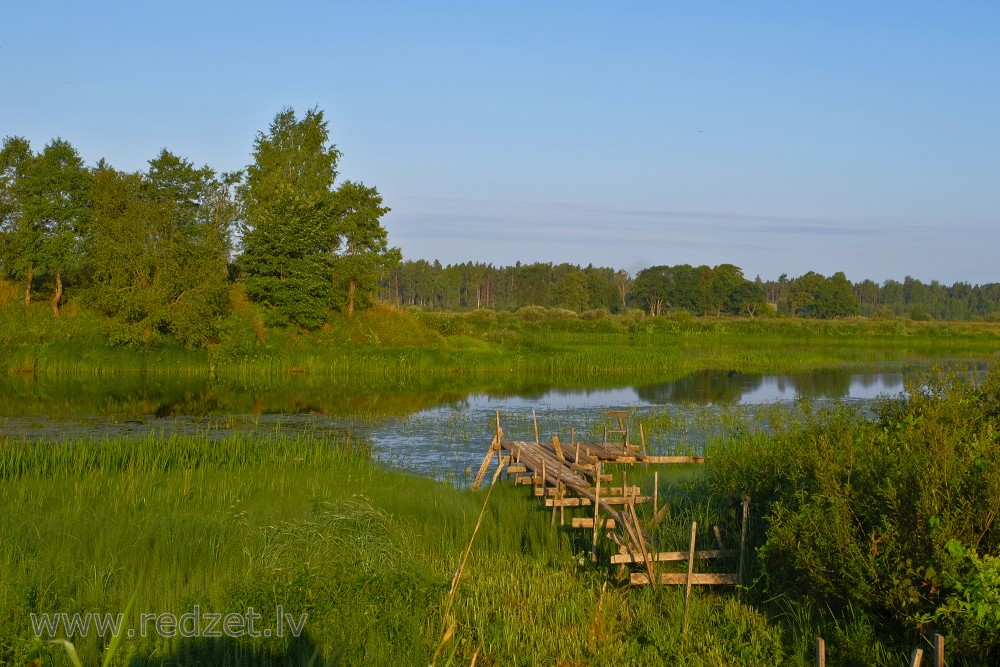 Dubna River Landscape