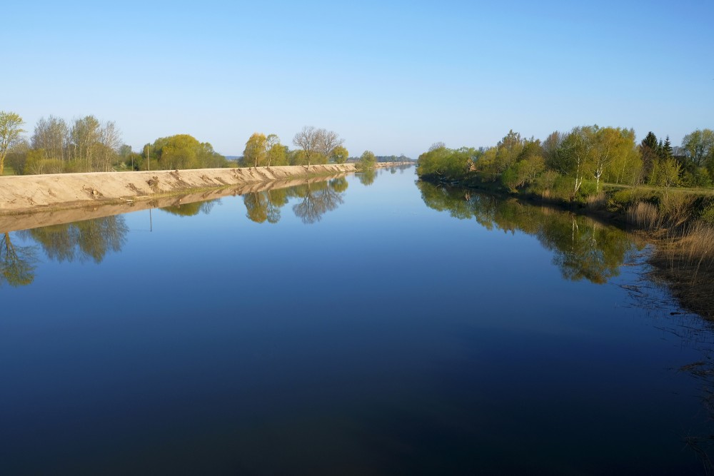 Bārta River Near Nīca