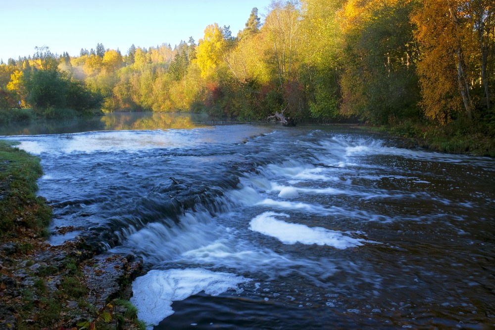 Abava Rumba Waterfall