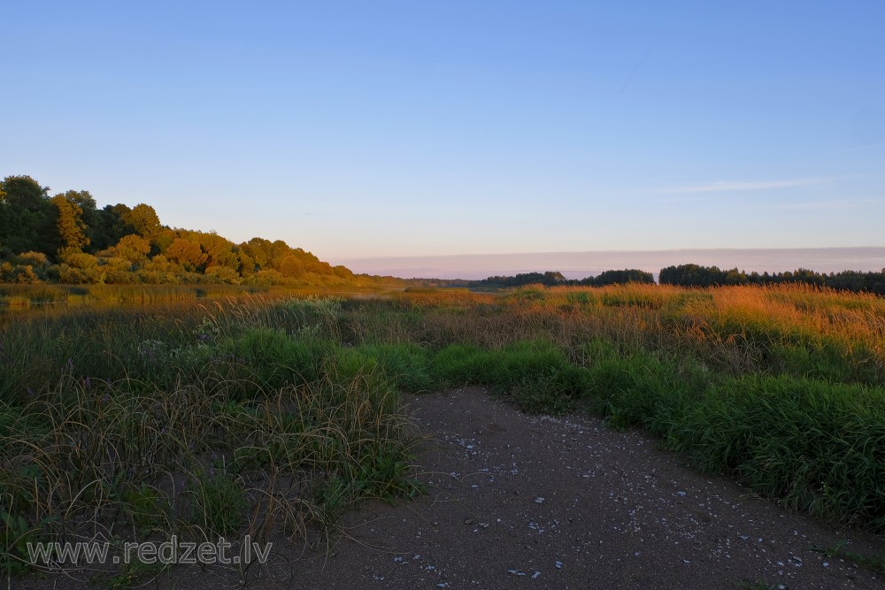 River Daugava in Līvāni municipality