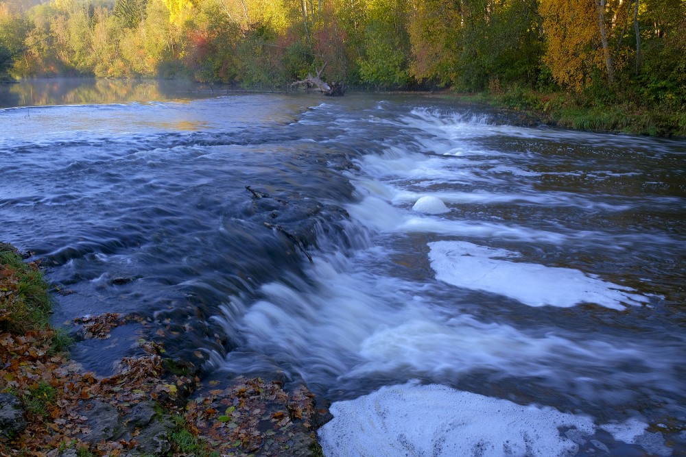 Abavas rumba rudenī