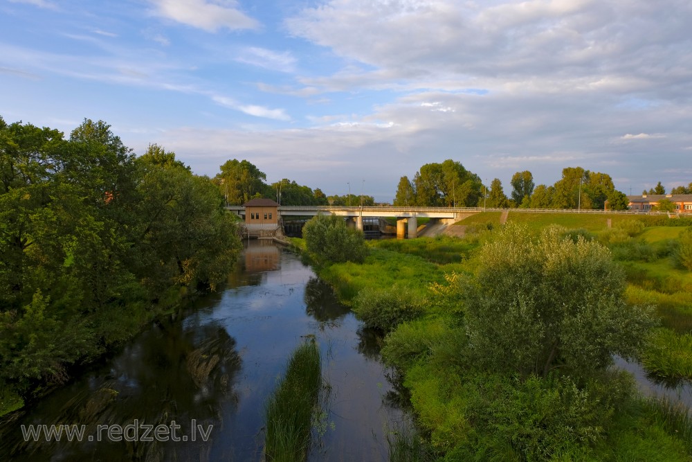 Dubna River, Līvāni, Latvia