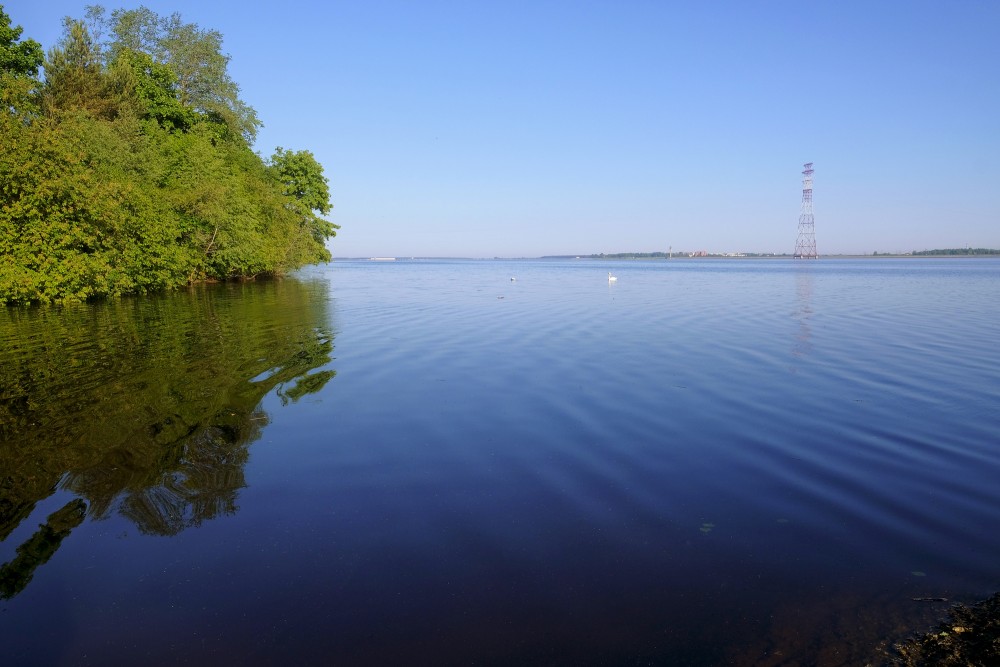 Daugava River near Daugamale