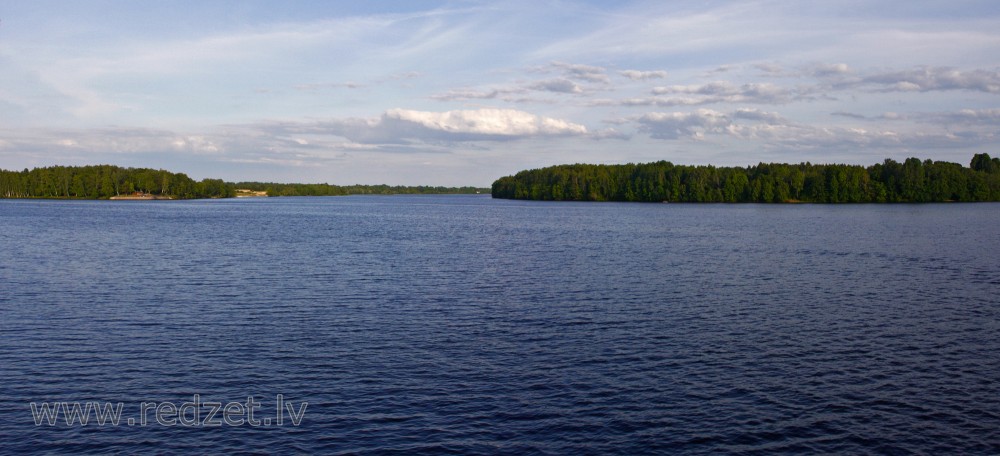 Daugavas panorāma pie Kokneses