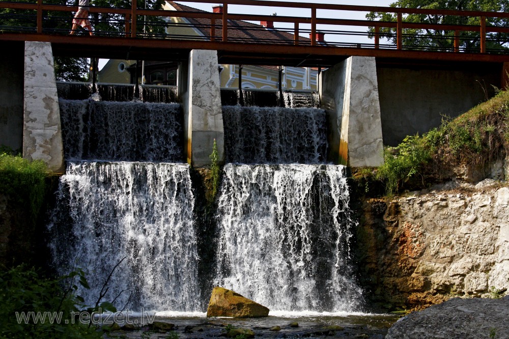 Aleksupīte (Alekšupīte) Waterfall, Latvia