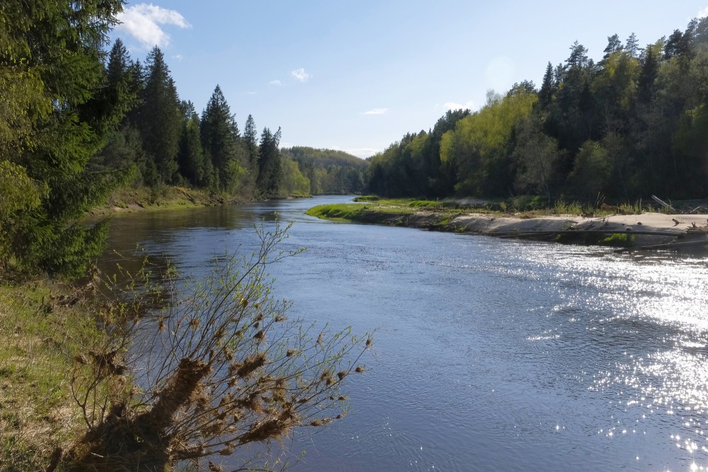 Gauja pie Gūdu klintīm