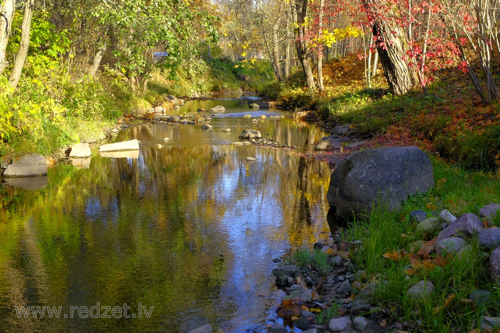 River Rauna, Latvia