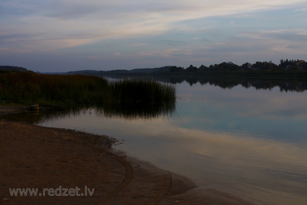 Daugava pie Līvānu pārceltuves
