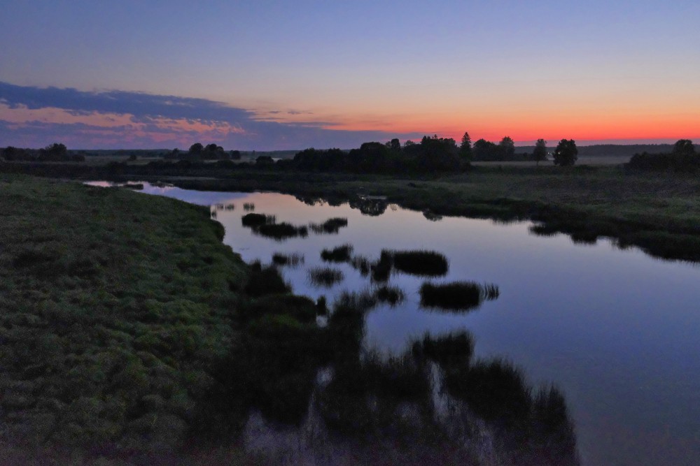 Venta pie Zlēkām naktī Venta pie Zlēkām naktī