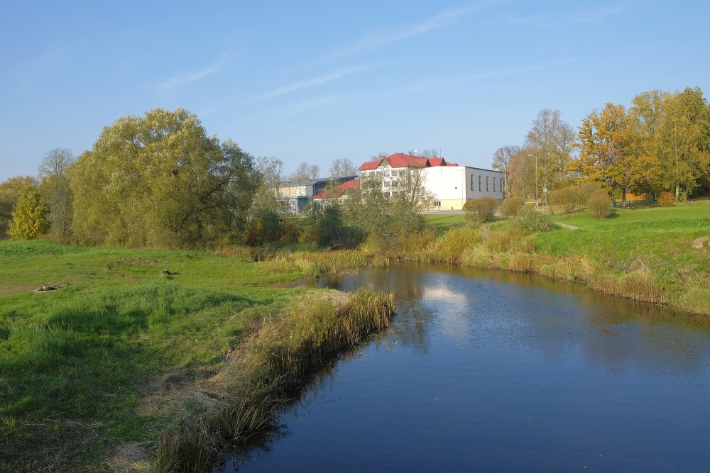 Rūjas upe Rūjienā
