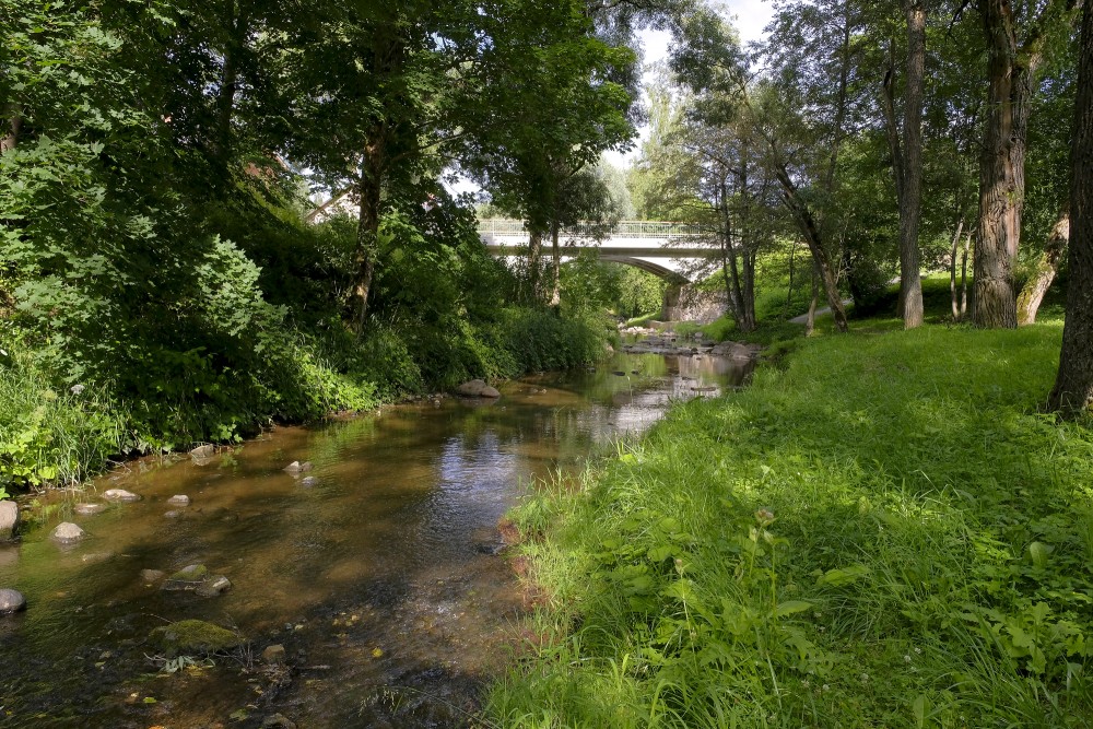 The Rauna River flows through Rauna