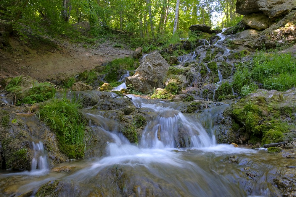 Seven Springs Great Waterfall, Latvia