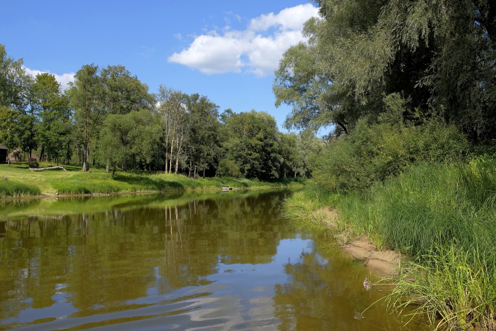 Aiviekste River near Lubāna