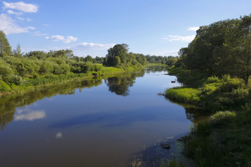 Aiviekste River near Vecsaikava