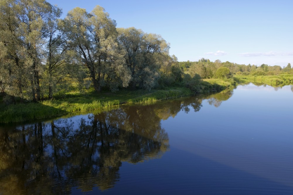 Aiviekste River near Ļaudona