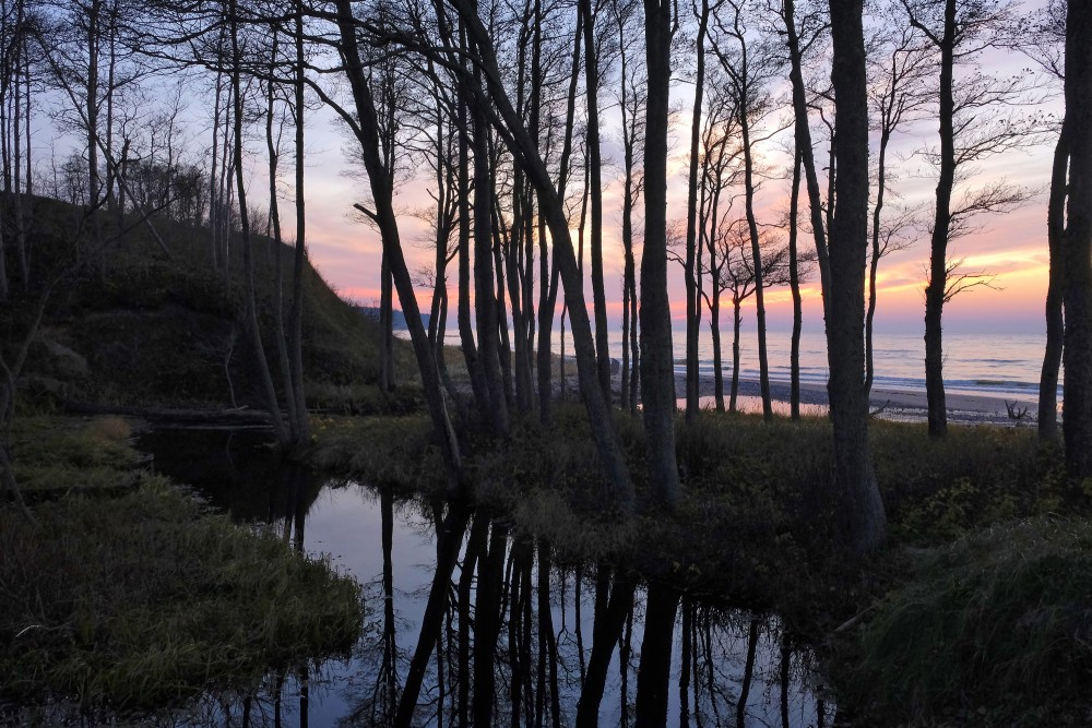 Muižupīte Flows into the Sea